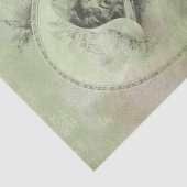 ハッビクトリアントヴェルディグリスグリーン動揺しての女性 薄葉紙 (詳細)