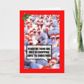 ハッピおもしろいークリスマス シーズンカード (正面)