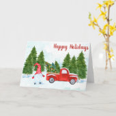 ハッピお洒落ーホリデーズ格言 カード (黄色い花)