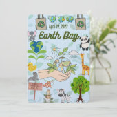 ハッピイアースデー ゴープラネット 今日はあなたの地球の日 シーズンカード (スタンド正面)