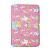 ハッピイースターの日 - パターンおもしろいうさぎとタマゴ バスマット (正面縦)