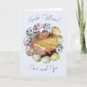 ハッピイースター イースターカード 写真カード カード (正面)