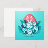 ハッピイースター シーズンカード (正面/裏面)