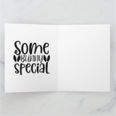 ハッピイースター ノーム あるウサギがあなたのことが好き カード (内部)