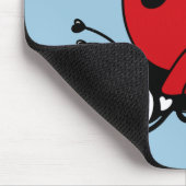 ハッピウイングレディバグ マウスパッド (コーナー)