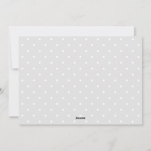 ハッピエレガントー・ハヌカーの写真 シーズンカード (裏面)