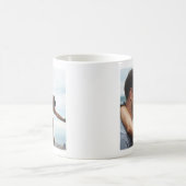 ハッピコンテンポラリーーカップル写真マグ コーヒーマグカップ (中央)