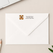 ハッピブルドッグ差出人住所 ラベル