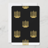 ハッピモダンエレガントークワンザファミリーフォトカード シーズンカード (裏面)