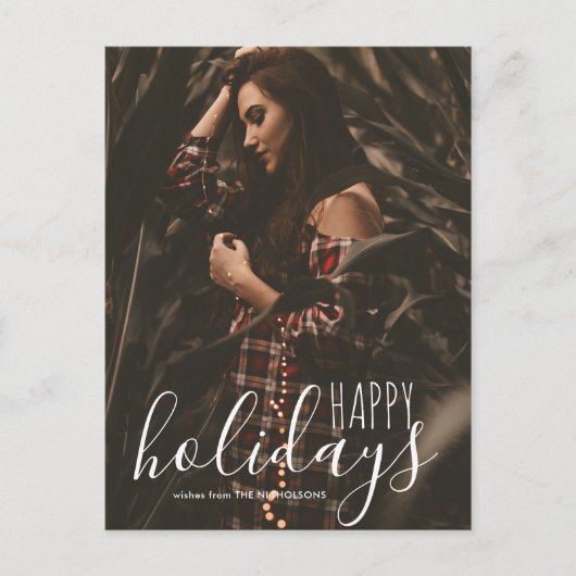 ハッピモダンーホリデエレガントースの写真 ポストカード (正面)