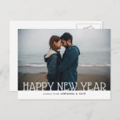 ハッピモダンー・ニュー・イヤー・ホリデモダンー・フォト シーズンポストカード (正面/裏面)