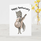 ハッピンおもしろいグアニバーズ カード (黄色い花)