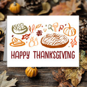 ハッピンお洒落グサンクスギビング友好ビーガン カード