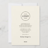 ハッピンエレガントグホリデーズウォームパインフォレストビジネス シーズンカード (裏面)