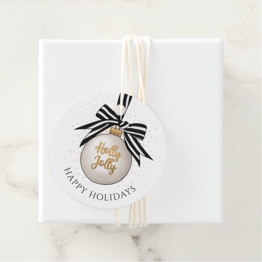 ハッピンエレガントグホリデーズクリスマスボーブル フェイバータグ (インサイチュ)