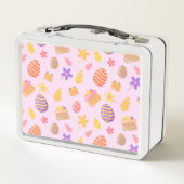 ハッピンカスタマイズプ・パープル・イースター メタルランチボックス (裏面)