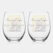 ハッピンカスタムグ記念スタイリッシュ写真集2 ステムなしワイングラス (裏面)