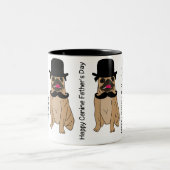 ハッピンカッコいいグイヌファーザーズ・デイ ツートーンマグカップ (中央)