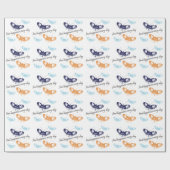 ハッピンス蝶 ラッピングペーパー (フラット)