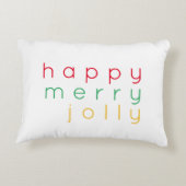 ハッピンメリークすてきまりまくら アクセントクッション (裏面)