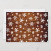 ハッピンモダングホリデー写真クリスマスグリーティング シーズンカード (裏面)