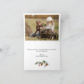 ハッピンモダングホリデー2フォトクリスマスカード カード (内部)