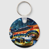 ハッピン中国のグニューイヤースネーク2025 BRK キーホルダー (正面)