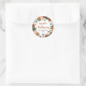 ハッピン素朴グサギニングカボチャ ラウンドシール (バッグ)