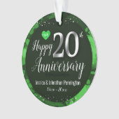 ハッピン結婚グ20周年 オーナメント (正面)