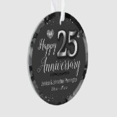 ハッピン結婚グ25周年 オーナメント (正面)