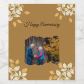 ハッピン結婚グ ワインラベル (シングルラベル)