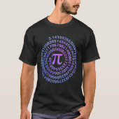 ハッピーπデー 3.14 円周率の日 数学好き 教師 tシャツ (正面)