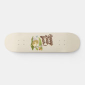 ハッピーうるう年2月29日ヴィンテージアーストーン スケートボード (横)