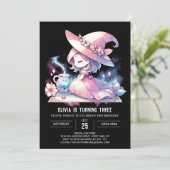 ハッピーおもしろいウィザード誕生日 招待状 (スタンド正面)