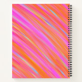 ハッピーおもしろいカラフルブライトはっきりしたコレクション ノートブック (裏面)