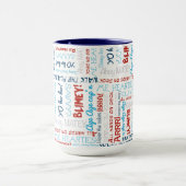 ハッピーおもしろいパーティー海賊団 マグカップ (中央)