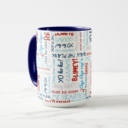 ハッピーおもしろいパーティー海賊団 マグカップ (正面左)