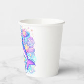 ハッピーお洒落ドルフィンベビーシャワー 紙コップ (左)