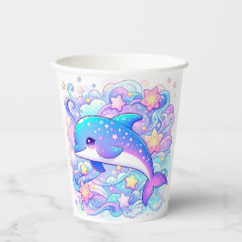ハッピーお洒落ドルフィンベビーシャワー 紙コップ