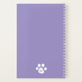 ハッピーかわいいカリコキャット踊りトゥミュージック ノートブック (裏面)