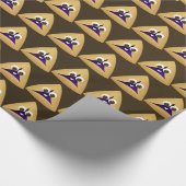 ハッピーかわいいズプルーンハムンタシェン ラッピングペーパー (コーナー)