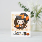 ハッピーかわいいハロウィーン シーズンポストカード (スタンド正面)