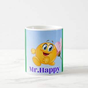 ハッピーさん コーヒーマグカップ