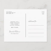 ハッピーすべてレトロヴィンテージ休日の写真 ポストカード (裏面)