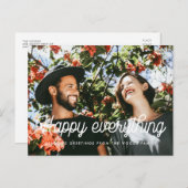 ハッピーすべてレトロヴィンテージ休日の写真 ポストカード (正面/裏面)