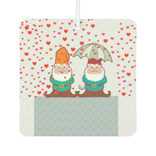 ハッピーと不機嫌な格言 カーエアーフレッシュナー (正面)