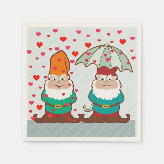 ハッピーと不機嫌な格言 スタンダードカクテルナプキン (正面)