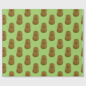 ハッピーなさつまいも ラッピングペーパー (フラット)