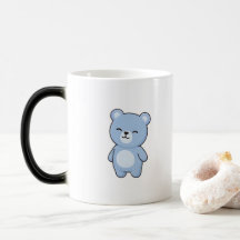 ハッピーなクマのミニマルなかわいいスタイル