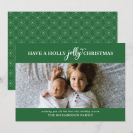 ハッピーなクリスマスをフラット写真 シーズンカード